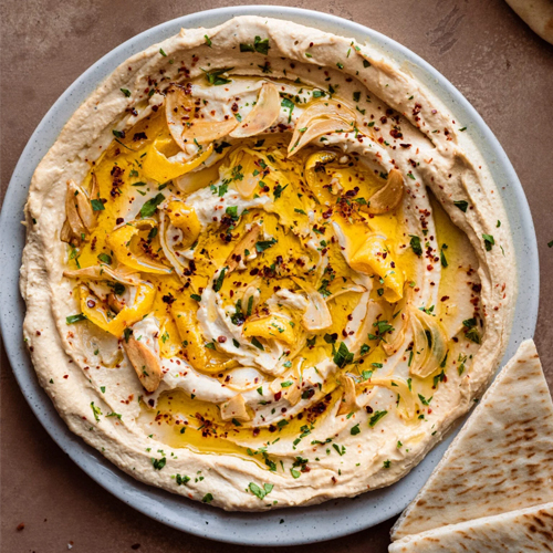 Chef's Specials Hajar’s Shawarma King Bruntsfield Classic Hummus